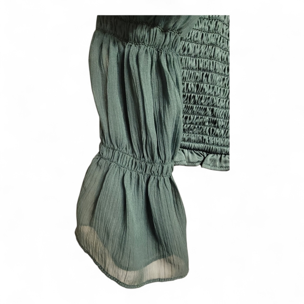 Urban Outfitters Emerald Green Blouse - Picture 5 of 5